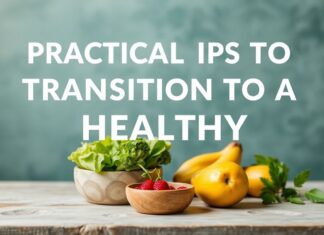 Sağlıklı Yaşam Tarzına Geçmek İçin Pratik İpuçları Practical Tips to Transition to a Healthy Lifestyle