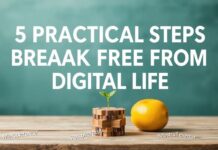 Dijital Yaşamdan Kurtulmak İçin 5 Adım Pratik Rehber 5 Practical Steps to Break Free from Digital Life